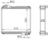 JCB 3CX Radyatör Çapraz Çerçeveli 00-2006 ORIS