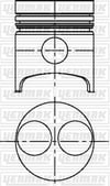 Hatz E/ES71/75 Piston Segman Q75.0mm STD YENMAK