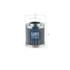 Hamm Liebherr Filtre UFI