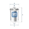 Yakıt Filtresi UFI