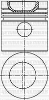 Perkins MF285 PERKINS 4.248/4 Piston Segman Q101.054MM STD YENMAK