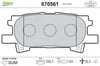 Lexus RX 300 350 400 Arka Fren Balatası VALEO
