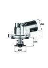 Termostat MAHLE