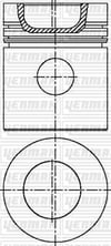 Perkins AD 4.236-D 39 C Piston Segman Q98.48MM STD YENMAK