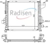 Renault Twingo Radyatör Klimalı RADISEN