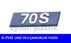 Fiat Uno 70 S Arka Yazı AYHAN