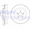 Lexus CT 200H Toyota Urban Cruiser Arka Fren Diski Dolu Tip DELPHI