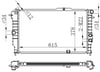 Opel Vectra A Radyatör [Klimasız] ORIS