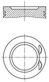 Opel Vectra B Astra F G Omega B 2.0 X20XEV C20XEV Motor Piston Segman STD... MAHLE