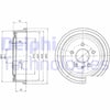 Opel Vectra B Zafira A Arka Kampana DELPHI