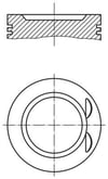 Opel Vectra B Astra F G Omega B 2.0 X20XEV C20XEV Motor Piston Segman 0.50... MAHLE