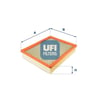 Opel Vectra C Hava Filtresi 1.6 2.0 16V / Signum Hava Filtresi / Fiat Croma... UFI