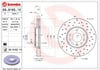 Opel Vectra C Ön Fren Aynası BREMBO