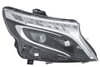 Mercedes-Benz Vito Ana Far LED Sağ Siyah HELLA