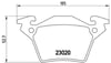 Mercedes Vito W638 Arka Fren Balatası BREMBO