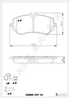 Volkswagen TGE Panelvan Arka Balata KALE-BALATA