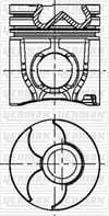 Volvo TMD 31/41 A-AQAD 31/41 A Piston Segman Q92.0MM STD YENMAK