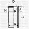 Volvo TAMD 71/72 A Gömlek Q104.78MM STD YENMAK