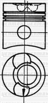 Volvo TND 102 KA-KB-KF Piston Segman Q120.65MM STD YENMAK