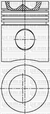Volvo TD 42 Piston Segman Q105.57MM STD YENMAK