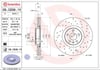 Volvo S60 III S90 II V60 II V90 II XC40 XC60 II XC90 II Ön Fren Diski BREMBO