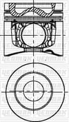 KHD Volvo TCD 2012 L4 2V Euro 3 Piston Segman Q101.0mm STD YENMAK