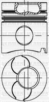 Volvo TMD 31/41 A/TAMD31-41 A-AQAD 31/41 A Piston Segman Q92.0MM STD YENMAK