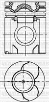 Volvo D 6 A 230 Euro 2-FL 618 Piston Segman Q98.43MM STD YENMAK