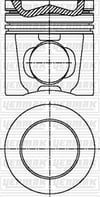 Volvo D9A Piston Segman Q120.0MM STD YENMAK