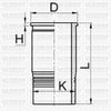 Volvo D7E Gömlek Q108.0MM STD EURO 5 YENMAK