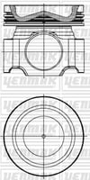 Volvo Piston Segman Q131.01mm STD YENMAK