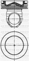 Volvo D12C Piston Segman Q131.01MM STD YENMAK