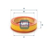 Volvo Construction Equipment Hava Filtresi UFI
