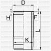 Volvo D 16 A/B Gömlek Q144.0MM STD YENMAK