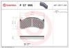 Volvo FL Fren Balatası BREMBO