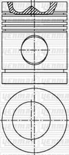 Volvo TD 70 5 Segman Piston Segman Q104.775MM STD YENMAK