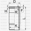 Volvo TAMD 71/72 A-TD 73 ES-TD 73 E Gömlek Q104.78MM STD YENMAK