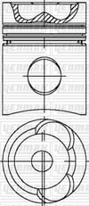 Volvo TD 121 F/G/GD.TMD 121 C.122 GB-122 KBE Piston Segman Q130.18MM STD YENMAK