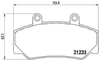 Volvo Ön Fren Balatası Low-Met BREMBO