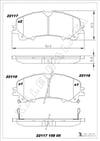Nissan X-Trail Ön Fren Balata 1.6L R9M Dci T32 Dizel KALE-BALATA