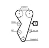 Citroen Xantia ZX Peugeot 306 405 Triger Kayışı GATES