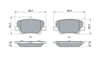 Volvo XC40 Arka Balata BOSCH