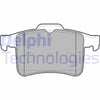 Jaguar XF Arka Fren Balatası DELPHI