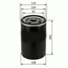 Yağ Filtresi Cummins 3304232 Zp 69 Wp 11102/3-Op 631-Lf 3654