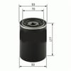 Yağ Filtresi Fatih Pro Yağ Filtresi Zp 520 W 950/18-Op 592/2-Lf 3349