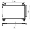 Toyota Yaris Klima Kondenseri Benzinli ORIS