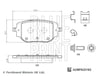 Zafira Life Vivaro C Jumpy III Expert Toyota Proace Arka Fren Balatası... BLUEPRINT