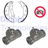 Citroen ZX Peugeot 306 Arka Fren Pabuç Kiti DELPHI