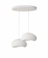 Beton avize ikili sarkıt avize 30-30 cm 