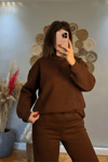 Kahve Eşofman Takımı 